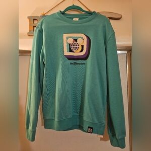 Disney Parks Walt Disney World Teal Sweatshirt M